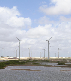 wind turbines